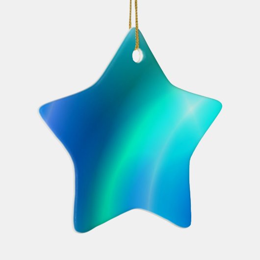 Star für Weihnachtsbaum Keramik Ornament (Rechts)