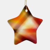 Star für Weihnachtsbaum Keramik Ornament (Rechts)