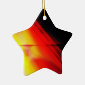 Star für Weihnachtsbaum Keramikornament (Rechts)