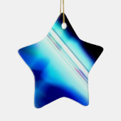 Star für Weihnachtsbaum Keramikornament (Rechts)