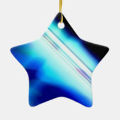 Star für Weihnachtsbaum Keramikornament (Hinten)