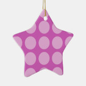 Star für Weihnachtsbaum Keramikornament (Rechts)