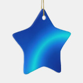 Star für Weihnachtsbaum Keramikornament (Rechts)