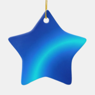 Star für Weihnachtsbaum Keramikornament