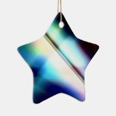 Star für Weihnachtsbaum Keramikornament (Rechts)