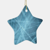 Star für Weihnachtsbaum Keramikornament (Rechts)