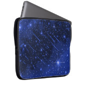 Star Galaxy on Blue Laptopschutzhülle (Vorne Rechts)