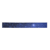 Star Galaxy on Blue Satinband (Vorderseite)
