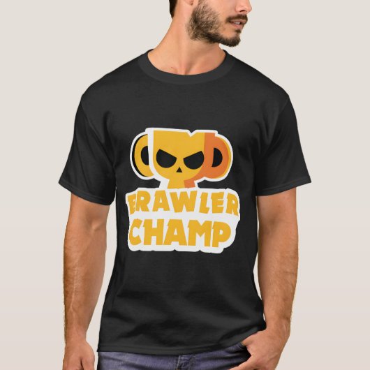 Star Gamer Gaming Stars Brawler Beawl T-Shirt (Vorderseite)