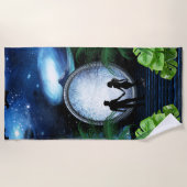 Star-Gate-Portal Strandtuch (Vorderseite)