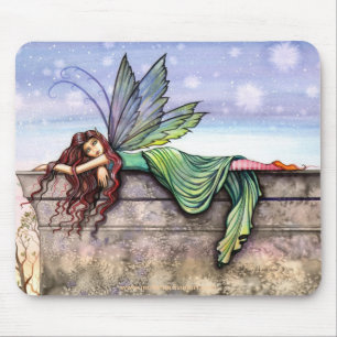 Star Gazer Fairy Mousepad von Molly Harrison