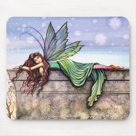 Star Gazer Fairy Mousepad von Molly Harrison (Vorne)
