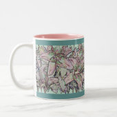 Star Gazer Lilies in Tasse mit Bleistift (Links)