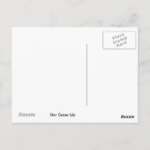 Star Gazer Lily Postcard Postkarte (Rückseite)