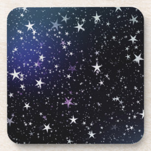 Star Gazer Nature Sky Space Peace Liebe Destinatio Untersetzer