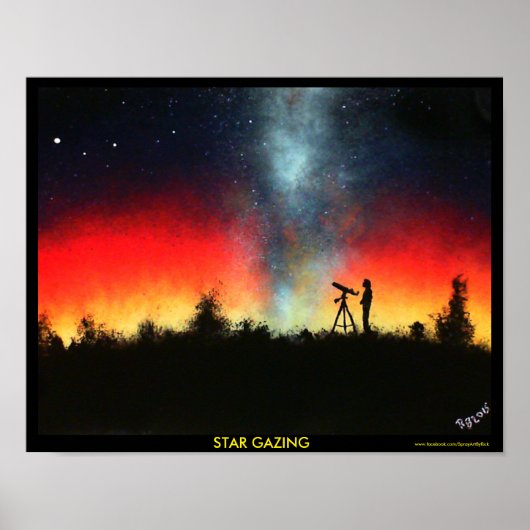Star Gazing Poster (Vorne)