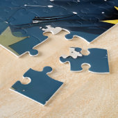 Star Gazing Woman Puzzle (Seite)