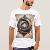 Star gebunden T-Shirt (Vorderseite)