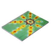 Star-Gefärbte Krawatte Notizblock (Linke Seite)