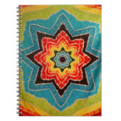 Star-Gefärbte Krawatte Notizblock (Vorderseite)