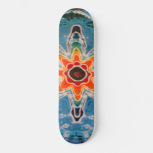 Star-Gefärbte Krawatte Skateboard