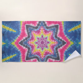 Star-Gefärbte Krawatte Strandtuch
