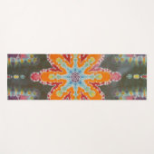 Star-Gefärbte Krawatte Yogamatte (Vorderseite (Horizontal))