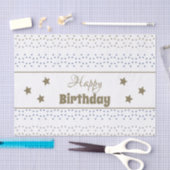 Star Gemustertes Gewebe zum Geburtstag Seidenpapier (Handwerk)