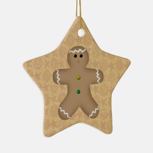 Star Gingerbread Man Ornament (Rechts)