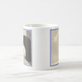 Star Girl White 11 oz Kaffeetasse (Mittel)