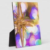 Star Glitzer Fotoplatte (Seite)