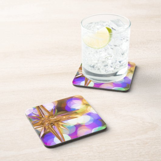 Star Glitzer Getränkeuntersetzer (Rechte Seite)