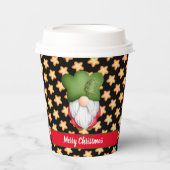 Star Gnome Anpassen von Farbe und Text Pappbecher (Vorderseite)