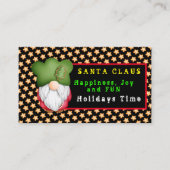 Star Gnome Anpassen von Farbe und Text Visitenkarte (Vorderseite)