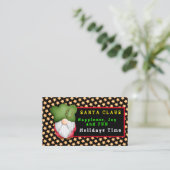 Star Gnome Anpassen von Farbe und Text Visitenkarte (Stehend Vorderseite)