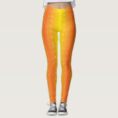 Star Gold Muster Leggings (Vorderseite)