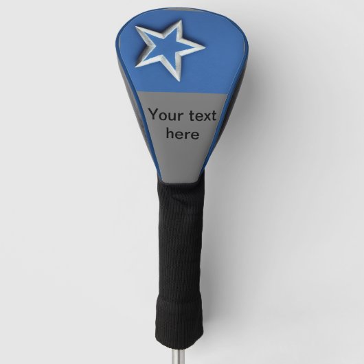 Star Golf Headcover (Vorderseite)