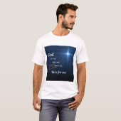 Star - Gott sieht mich T-Shirt (Vorne ganz)