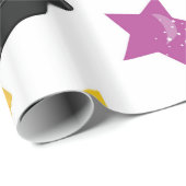 Star Graduate Geschenkpapier (Rolleneckpunkt)