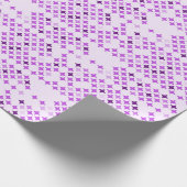 Star Grid Pattern Geschenkpapier (Ecke)