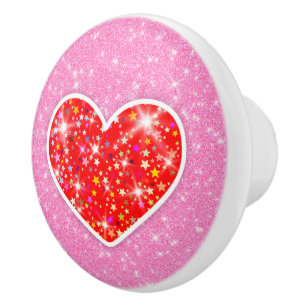 Star Heart Keramikknauf