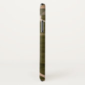 Star im Burlap-Stil Case-Mate iPhone Hülle (Hinten/Rechts)