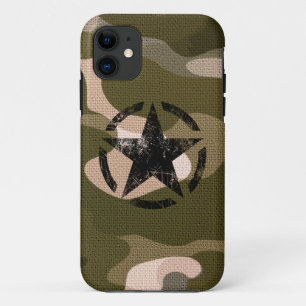Star im Burlap-Stil Case-Mate iPhone Hülle