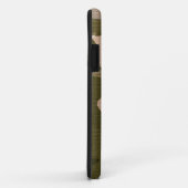 Star im Burlap-Stil Case-Mate iPhone Hülle (Hinten/Rechts)