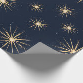 Star Image Wrapping Paper Geschenkpapier (Ecke)
