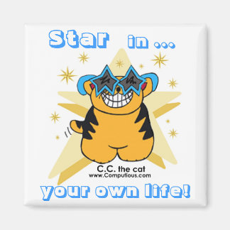 "STAR IN DEINEM EIGENEN LEBEN" Magnet