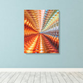 Star Infinity Leinwanddruck (Insitu (Holzboden))