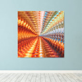 Star Infinity Leinwanddruck (Insitu (Holzboden))
