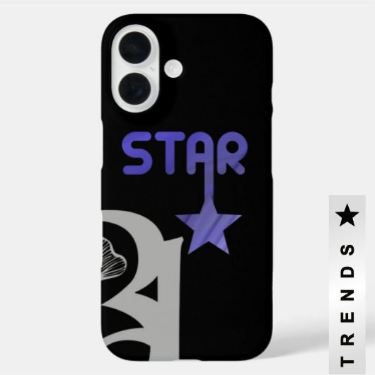 STAR iPhone Case Trend Abstrakt Lavendel Violet