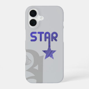 STAR iPhone Case Trend Abstrakt Lavendel Violet 16 Hülle